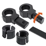 2PC 360-DEGREE 0.75/1/1.25" Atv Utv Off-road Light Bar Clamp Mount Bracket Kit. Fixed Price $22.50.