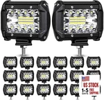 Led Pods: Spot Lights 12000LM Triple Row Muvkqc PODS-60W 20PCS. Fixed Price $109.35.