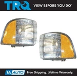 Trq Corner Marker Light Set Fits 94-01 Dodge Ram 1500 94-02 2500 3500. Fixed Price $40.95.