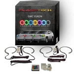 Rgb Angel Eye Led Halo Kit With Ir Remote For 2007-2013 Gmc Yukon Headlights. Fixed Price $139.30.