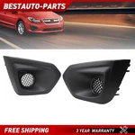 Black Front Bumper Fog Light Bezel Cover Fit For 2012 2013 2014 Subaru Impreza. Fixed Price $23.82.