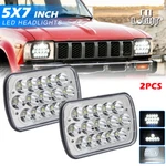Pair 7X6" Inch Led Headlights Hi/lo Beam Reflector For Toyota Pickup SR5 Trucks. Fixed Price $21.98.