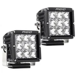 Rigid 322113 D-xl Pro Flood White Square Led Lights Pair Kit Set Black Aluminum. Fixed Price $659.99.
