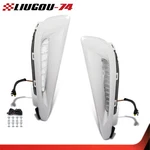 Fit For 2019-2022 Toyota Prius Led Fog Lights W/silver Bezels+harness Left+right. Fixed Price $54.68.