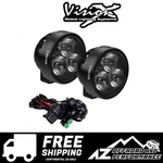 Vision X CR-3 Hybrid Led Driving Light Kit Clear Pair 4200 Lumens 72W 6A. Fixed Price $439.00.