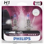 2X Germany Philips H1 12258 Upgrade Vision Extra More Bright Light Bulb 12V 55W. Fixed Price $36.98.