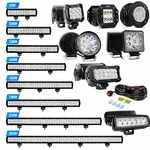 Nilight Led Bar Spot Flood Offroad Roof Lights Driving Lamp Trucks Car 4WD. Fixed Price $79.99.
