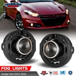 Fit Dodge Dart 2013-2016 Clear Lens Bumper Fog Lights Lamp Left & Right Assembly. Fixed Price $39.99.