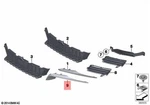 Genuine Bmw Alpina B6 F06 F12 F13 640DX 640I Right Finisher 51117304060. Fixed Price $59.99.