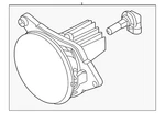 Genuine Ford Fog Lamp Assembly DR3Z-15201-A. Fixed Price $335.50.