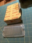 Mercedes Porsche Bosch Fog Lamp Lense New Nos 230 562 0011 91163196400 Oem. Fixed Price $65.00.