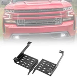 30" Straight Led Light Bar Bumper Mount Bracket For Chevy Silverado 1500 2020+. Fixed Price $45.99.