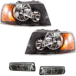 Headlights + Fog Kit Halogen 2003-2006 Ford Expedition Sport Utility. Fixed Price $325.23.