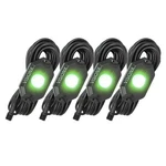 Vision-x Green 9 Watt Ultra-bright Cree Led Xp Rock Light Kit Set Of HIL-RL4G. Fixed Price $146.26.
