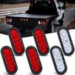 Nilight 6INCH Oval Trailer Tail 6PCS Red White 10LED IP67 Waterproof. Fixed Price $45.99.