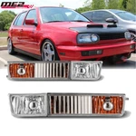 Fog Light Halogen For 1993-1998 Volkswagen Golf Driving Bumper Lamps Clear Lens. Fixed Price $49.99.