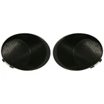 Set Of 2 Lh And Rh Side Fog Lamp Cover Black Plastic Type Fits Toyota Tundra. Fixed Price $51.39.