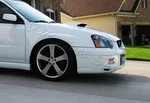 For 2004-2005 Subaru Impreza Wrx Sti White Fog Light Lamp Bumper Bezel Cover Cap. Fixed Price $54.99.