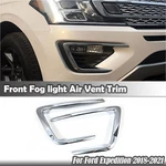 Abs Chrome Front Fog Light Cover Lamp Trim Ford Expedition 2018 2019-2021 Ok. Fixed Price $39.00.