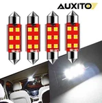 Auxito 4X 578 212-2 42MM 6000K Canbus Led Trunk Cargo Dome Map Mirror Light Bulb. Fixed Price $11.99.