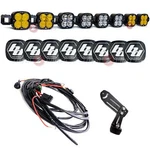Baja Designs 8 Xl Linkable Led Amber/clear Universal Light Bar, Wiring & Covers. Fixed Price $2099.95.