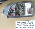 New 2001-2003 RAV4 Left Driver Side Fog Lamp Light Assembly Tyc Brand In Box. Fixed Price $64.00.