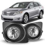 Fog Lights For 2009-2012 Toyota Venza Bumper Replacement Lamps W/wiring+switch. Fixed Price $47.99.