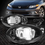 For 08-11 Honda Accord 09-13 Civic Clear Lens Led Bumper Fog Light Lamp W/switch. Fixed Price $44.89.