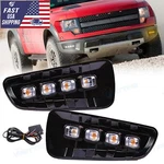 2010-2014 Ford F150 Svt Raptor Led Drl Front Fog Light W/ Turn Signal Lh Rh. Fixed Price $78.65.