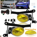 Sealed Fog Lights For 2006 2007 2008 Honda Civic Coupe Jdm Yellow Bumper Lamps. Fixed Price $33.16.