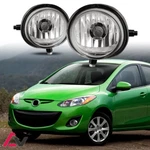 Pair Bumper Fog Lights 2004-2015 For Mazda Clear Lens Lamps Replacement Bulbs. Fixed Price $40.99.