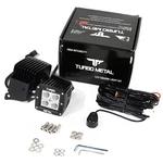 Turbometal X 12W Led Spot Light/a-pillar Mount Bracket For 07-16 Wrangler Jk. Fixed Price $44.99.