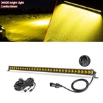 30" Slim Led Light Bar Single Row Spot Flood Offroad Driving Atv Suv Utv Amber. Fixed Price $90.14.