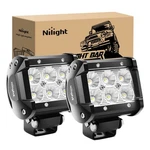 Nilight Led Pods 2PCS 18W 1260LM Flood Off Road Lights Super Brigh. Fixed Price $25.09.