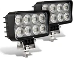Led Tractor Work Lights 12V Flood Pods For 4 Inch 2PCS, Black. Fixed Price $68.14.