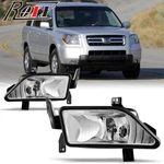 For 2006 2007 2008 Honda Pilot Fog Lights Driving Front Bumper Lamps Black Clear. Fixed Price $38.99.