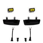 Baja Designs Wide Cornering Fog Kit Amber Fits 2019+ Ram 2500/3500. Fixed Price $443.95.
