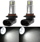 Led 20W H12 9055 White 4300K Two Bulbs Fog Light Replacement Plug Play Upgrade. Fixed Price $27.00.