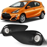 Led Fog Lights For 2017 Toyota Pruis Clear Lens Lamps W/switch+wiring Harness. Fixed Price $37.99.