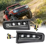 Front Bumper Led Fog Lamp Daytime Running Lights 2021-2024 Ford Bronco. Fixed Price $100.96.