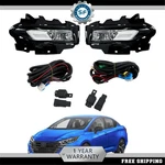 Fit For Nissan Versa 2023-2025 Halogen Fog Light Lamps Bezel Switch Left+right. Fixed Price $47.94.