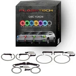 Rgb Multi Color Changing Led Halo Kit For 07-13 Gmc Yukon Headlight & Fog Lights. Fixed Price $208.60.
