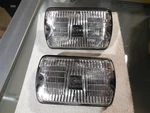 Cibie (airport) Clear Fog Lens W/black Bezel (pair), Nos, Genuine #35-16-07B. Fixed Price $225.00.