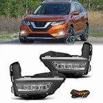 Led Fog Lights Bumper Lamps Fit For 2017-2020 Nissan Rogue Sv Sl Pair. Fixed Price $89.99.