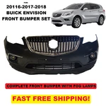 For 2016 2017 2018 Buick Envision Front Bumper Set With Fog Lamps & Grills. Fixed Price $287.04.