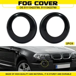 Pair Fog Light Lamp Cover Trim Primed For Bmw X3 E83 Lci 2007-2010 51113423789. Fixed Price $12.34.