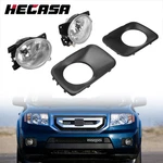 Hecasa Pair Lights W/fog Lamp Trim For Honda Pilot 2009-2011 71107-SZA-A00ZZ. Fixed Price $51.49.