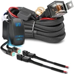 Led Light Bar Wiring Harness Kit 12V 40A Fuse Relay Rocker Switch On Off Road. Fixed Price $21.98.