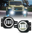 Xprite Ultra 300% Bright 60W Led Fog Lights W/drl Compatible With 2018-2026 Jeep. Fixed Price $95.23.