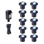 Yescom 10X 12V Cool White IP67 Outdoor Landscape Led Deck Lights W/ Transformer. Fixed Price $59.90.